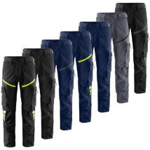 Fristads - Pantaloni da lavoro multitasche Stretch 2653 lws - 54 (eu) - Grigio/Nero