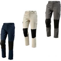 Pantaloni da lavoro multitasche Neri Boston - xxxxl - Grigio