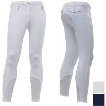 Sartore - Pantaloni equitazione Professional da donna in tessuto tecnico con applicazioni in silicone: 42 it, blu