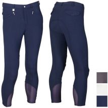 Sartore - Pantaloni equitazione Professional da uomo in microfibra con taglio anatomico e inserti in lycra: 52 it, grigio