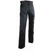 Pantaloni in cemento 300gr Senza tasca al ginocchio LMA Grigio notte / Nero - 1266