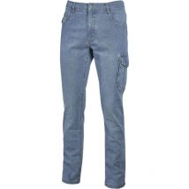 U-power - Pantaloni jeans da lavoro con tasche cargo Jeans jam - l