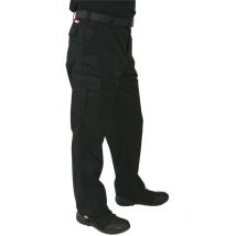 Workwear LCPNT205 Pantaloni Cargo da lavoro, Uomo, Nero, W36/L31 - Lee Cooper