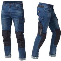 Pantaloni da Lavoro in Jeans Siggi Speed Blue m