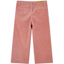 Pantalons pour enfants velours côtelé rose ancien 116