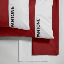 Pantone - Completo Letto Singolo 1 Piazza Con Lenzuola Letto Singolo 150x280 + Federa Cuscino 50x80 + Lenzuolo Con Angoli Singolo 90x200 Cotone Per 