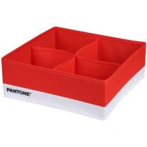 Pantone - Organizer Armadio e Cassetti Salvaspazio 1 Pezzo 4 Scomparti Biancheria Accessori, Organizer Cassetti Bagno Camera Portaoggetti,