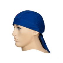 Weldas - Protector de cabeza ignífugo en azul Doo-Rag Fire Fox