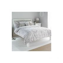Riva - Paoletti Ionia Paisley Print 180 Thread Count Duvet Cover Set, Driftwood, Double