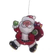 Papa Noël lumineux 10LED 17,4 x 20 x 2,6 cm