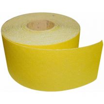 Papel Lija en Rollo 25m x 100 mm Grano 80