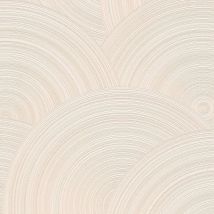 Profhome - Papel pintado efecto 3D 386962 papel pintado no tejido texturado con figuras geométricas destellante rosa rojo-viejo 5,33 m2