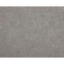 Edem - Papel pintado liso 9009-24 Papel pintado no tejido gofrado con dibujo abstracto brillante gris plata 10,65 m2