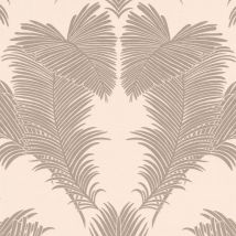 Profhome - Papel pintado naturaleza 379591 papel pintado no tejido texturado con dibujo gráfico brillante beige 5,33 m2