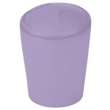 Spirella - Papelera basculante de baño move 2L Lavanda