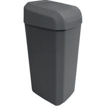 Denox - Papelera basculante de 45 Litros Troya famesa Antracita