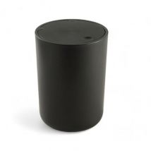 Today - Papelera con pedal utility negro 8,5 l polipropileno 21 x 29 cm