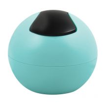 Spirella - Papelera con tapa basculante bowl matt 1L Aqua