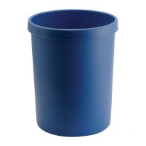 Helit - Cesta de papel 45l H480xØ390mm con asa borde Ku.blue