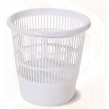 Papelera residuos rejilla 16LT pl gr/os tes