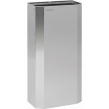 PPA4279CS Papelera Abierta de 40L aisi 304 Acabado Satinado con Aro Basculante - ref: PPA4279CS - Mediclinics