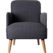 Sessel brooks 62 x 79 x 77 cm (b x h x t) anthrazit