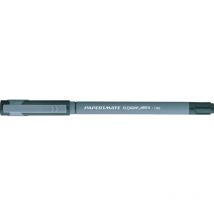 Paper Mate Papermate Flexgrip Ball Pen Medium Black (Pack-12)