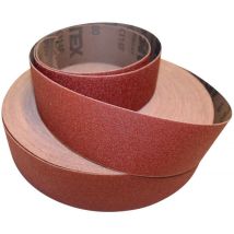 Papier abrasif 115mm Grain 400 – Rouleau d'abrasif de ponceuse – Largeur: 115 mm – Matériau: Corindon