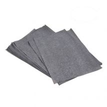 Feiyue - papier carbone 25 feuilles/sac Papier transfert Papier calque Papier carbone graphite Papier carbone pour peinture (gris et noir)