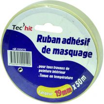 Tec hit 100019 - Papier de masquage - 19 mm x 50 m