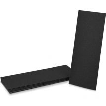 Papier de verre sec ou à l'eau - 10x papier abrasif grain 1200 - Feuille abrasive pour poncer bois métal voiture meuble - 9 x 3,6 Pouces