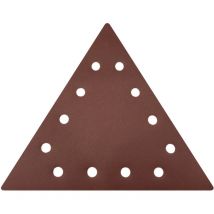Tectool Papier abrasif autogrippant triangulaire P180 (25 pièces) - 290x290x290mm pour série lhs