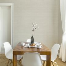 Boutique - Papier peint intissé Texture Dorée 1005 x 52cm Beige perlée