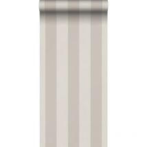 papier peint à rayures beige - Sanders & Sanders