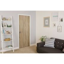 Film adhésif décoratif pour meuble Chêne moyen 200 x 45cm Marron - Marron