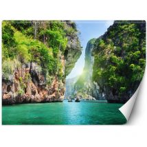 Papier peint, Baie tropicale - 450x315