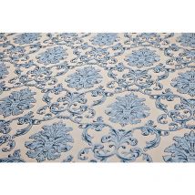Papier peint baroque Edem 6001-90 Papier peint intissé gaufré avec des ornements scintillant beige vert-bleu gris 10,65 m2
