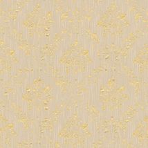 Profhome - Papier peint baroque 306624 papier peint textile texturé au style baroque brillant beige or 5,33 m2