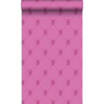 Origin - papier peint capitonné rose Wallcoverings