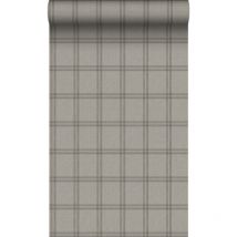Origin - papier peint à carreaux marron clair Wallcoverings