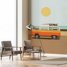 Papier peint combi surf