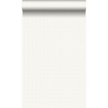 Origin Wallcoverings - papier peint dentelle argent