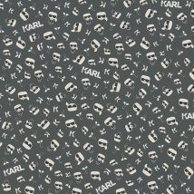 Papier peint design fashion intissé chambre ado | Papier peint original chambre fille motif mode | Tapisserie noire & blanche fashion - 10,05 x 0,53 m