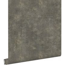 Estahome - papier peint effet béton gris chaud