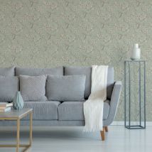 Boutique - Papier peint intissé Eliza Sage 1005 x 52cm Vert