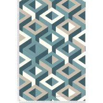 Papier peint en 3D Vert 10.03x0.53