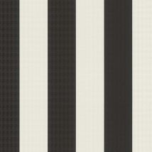 Papier peint fashion chambre ado | Papier peint salon moderne à rayures noir & blanc | Tapisserie rayures noire & blanche motif mode - 10,05 x 0,53 m