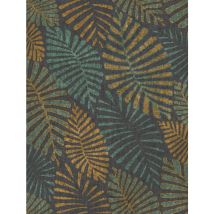 Sanders&sanders - papier peint feuilles jaune et vert