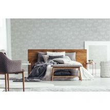 Superfresco Easy - Papier peint intissé Aura Vinyle Expansé 1005 x 52cm Gris