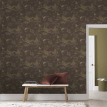 Superfresco Easy - Papier peint intissé Gaia Japon 1005 x 52cm Marron